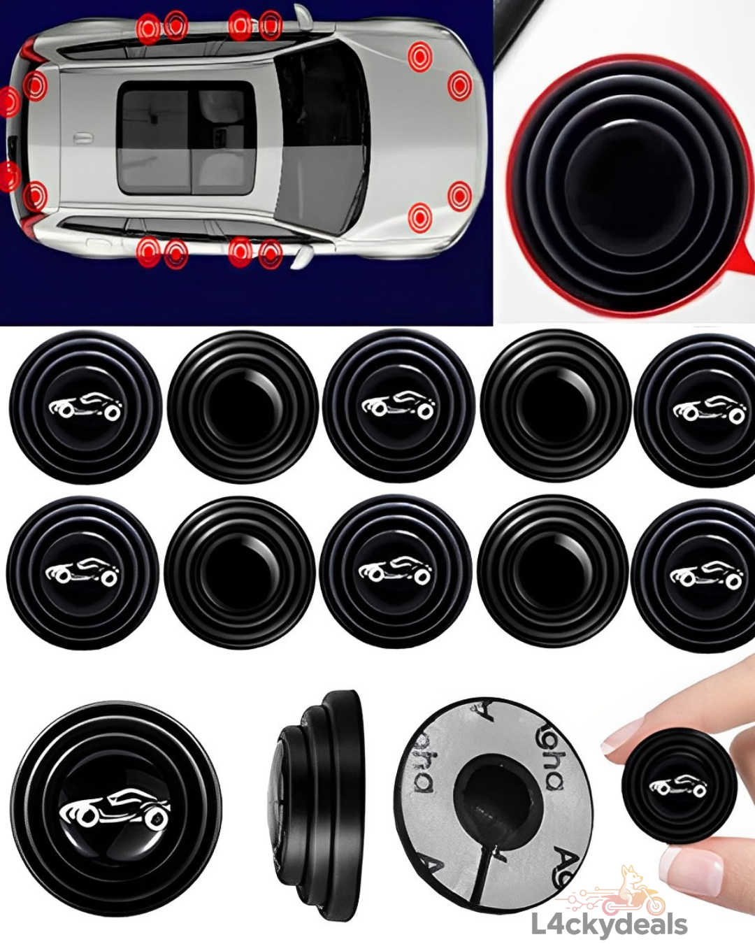 AmortiPlus antichoque para puerta de coche